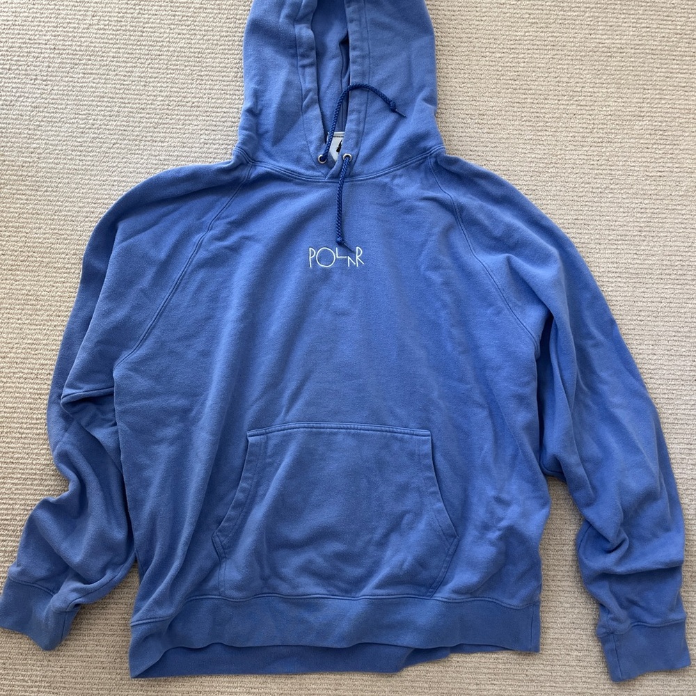 Blue Men's Polar Skate Co Hoodie XL